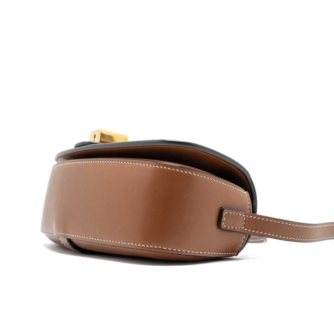 Celine Clutch On Strap Tabou Calfskin Tan