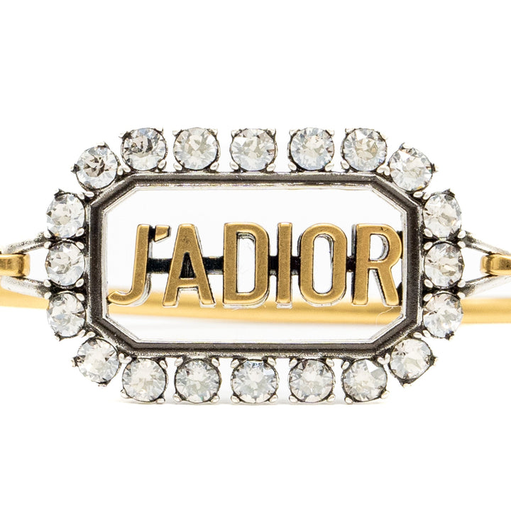 Top quality Dior J’ATop quality Dior Bangle Bracelet Crystal/Gold Tone