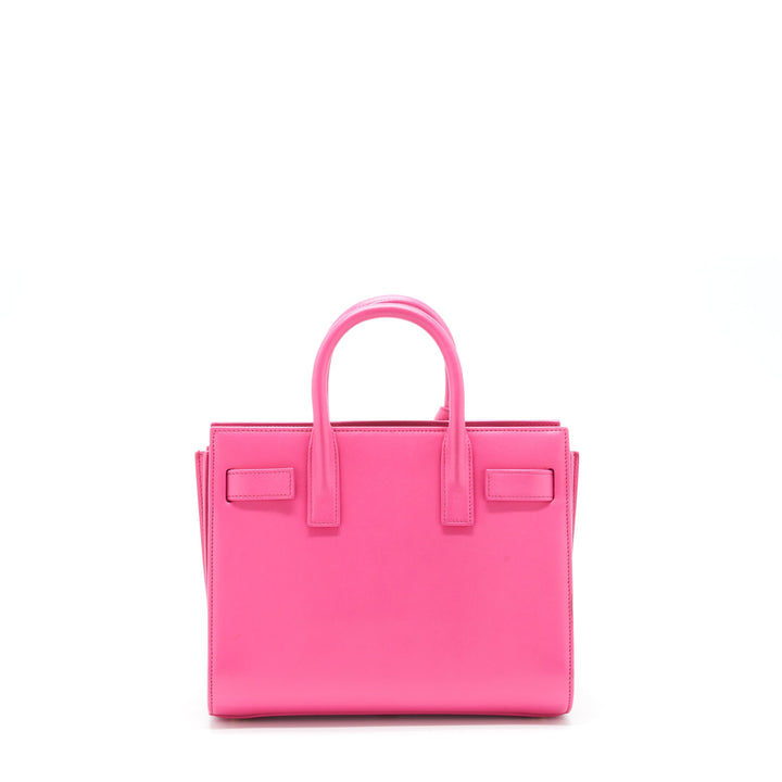 Saint Laurent/YSL Nano Sac De Jour Nano Calfskin Pink GHW