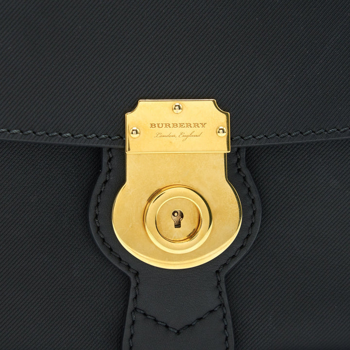 Burberry Small DK88 Top Handle Bag Black
