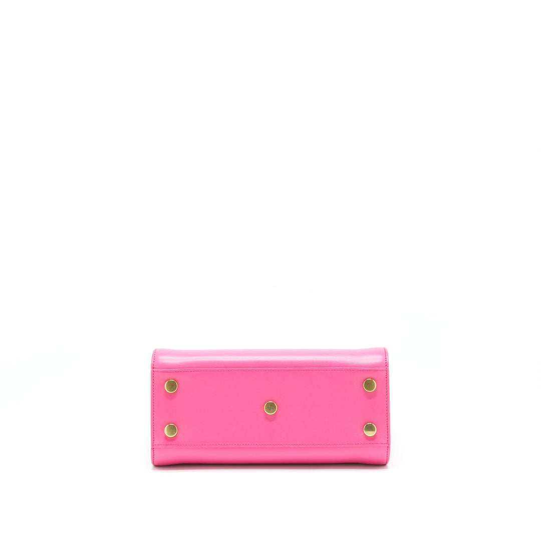 Saint Laurent/YSL Nano Sac De Jour Nano Calfskin Pink GHW