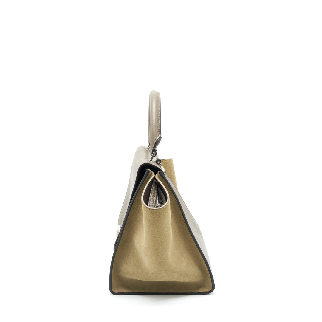 Top Quality Celine Trapeze Bag Calfskin Grey