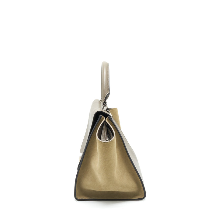 Celine Trapeze Bag Calfskin Grey
