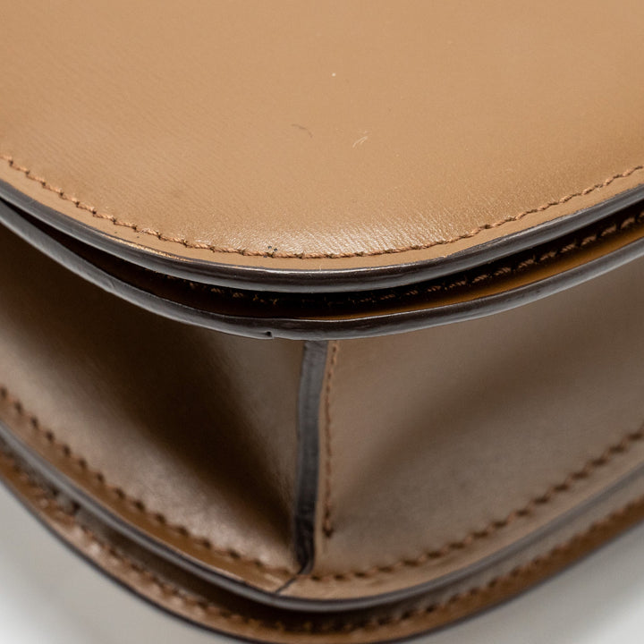 Celine Medium Classic Box Bag Calfskin Brown