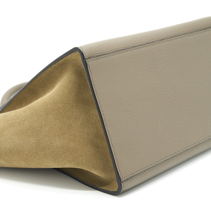 Celine Trapeze Bag Calfskin Grey