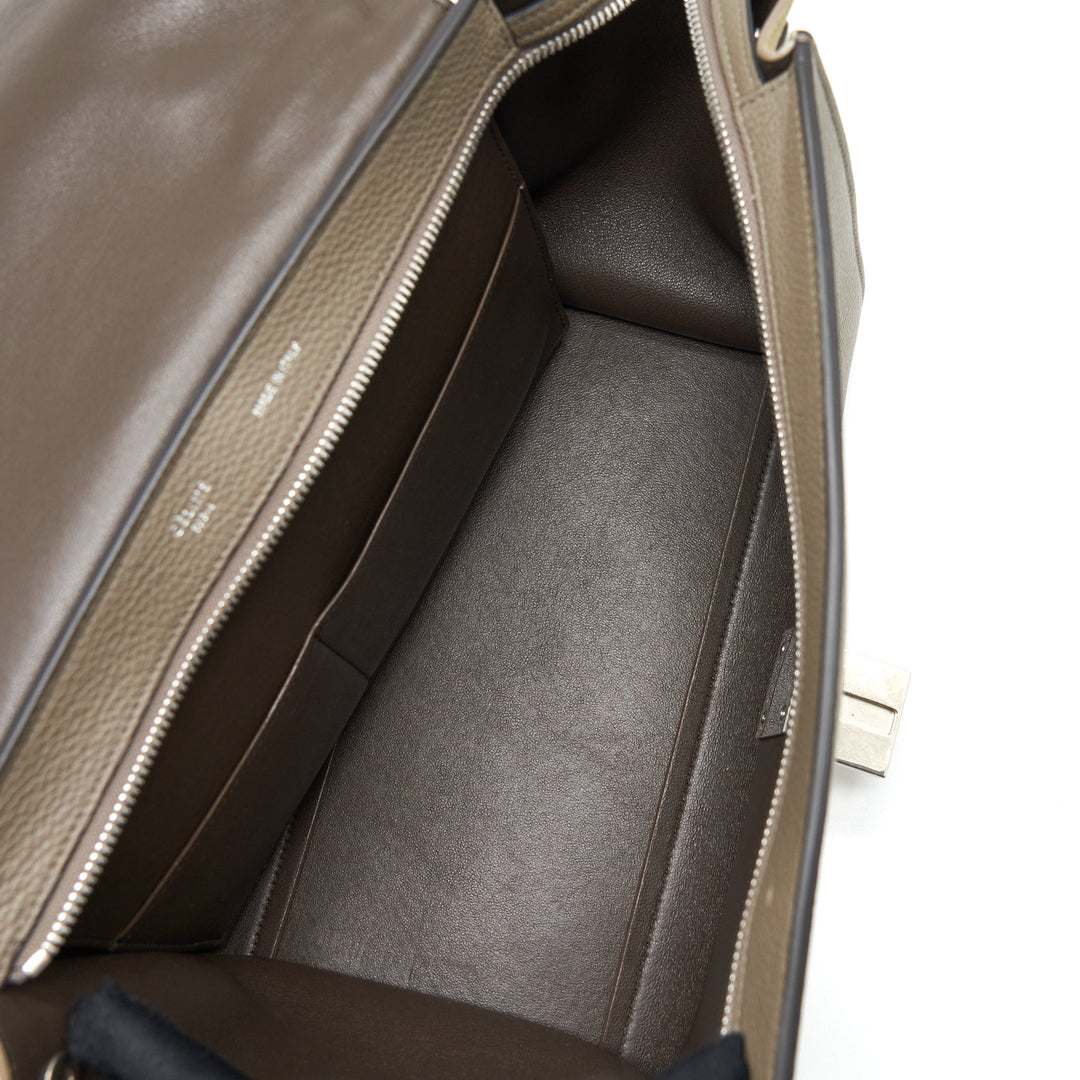 Top Quality Celine Trapeze Bag Calfskin Grey