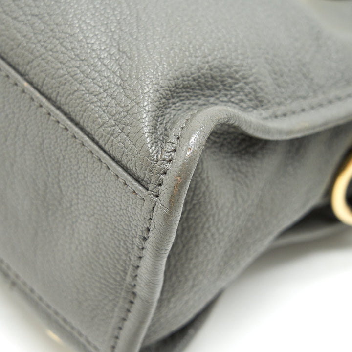 Top Quality Balenciaga Mini City Bag Grey with GHW