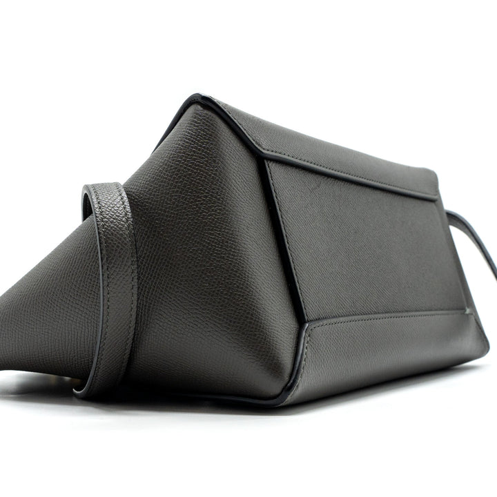 Celine micro belt bag calfskin grey