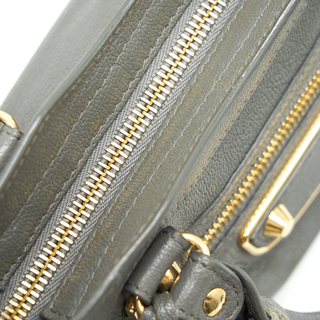 Top Quality Balenciaga Mini City Bag Grey with GHW
