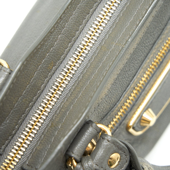 Top Quality Balenciaga Mini City Bag Grey with GHW
