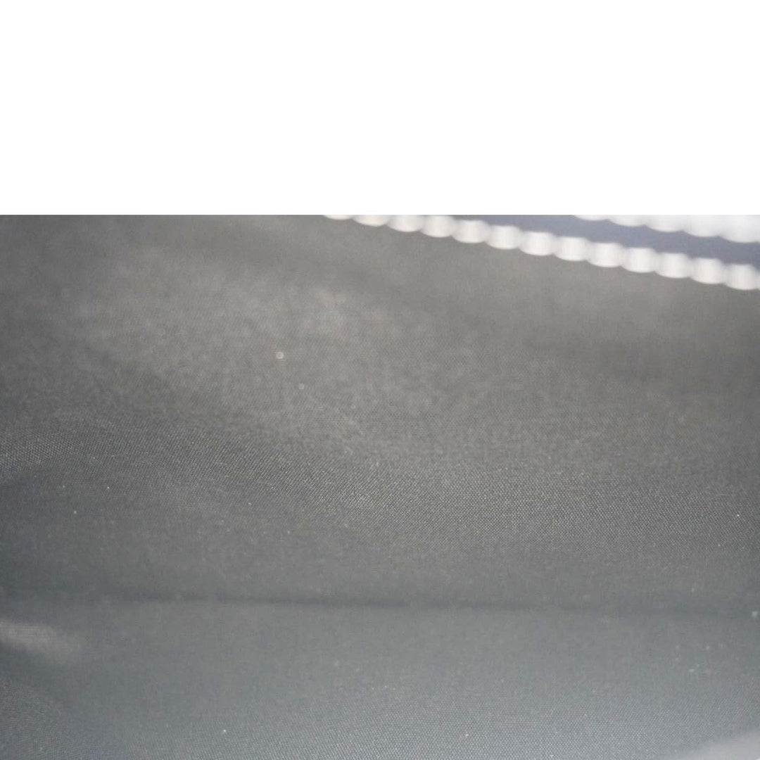 CHRISTIAN Top quality Dior Saddle Leather Wristlet Navy Blue.