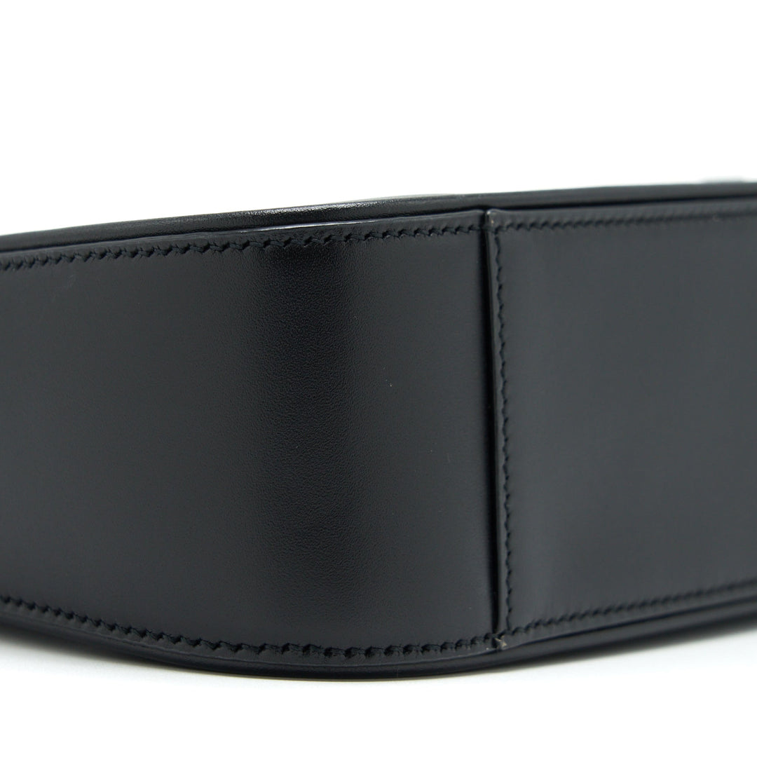 Saint Laurent/YSL Le5 A7 Hobo Bag Smooth Calfskin Black GHW