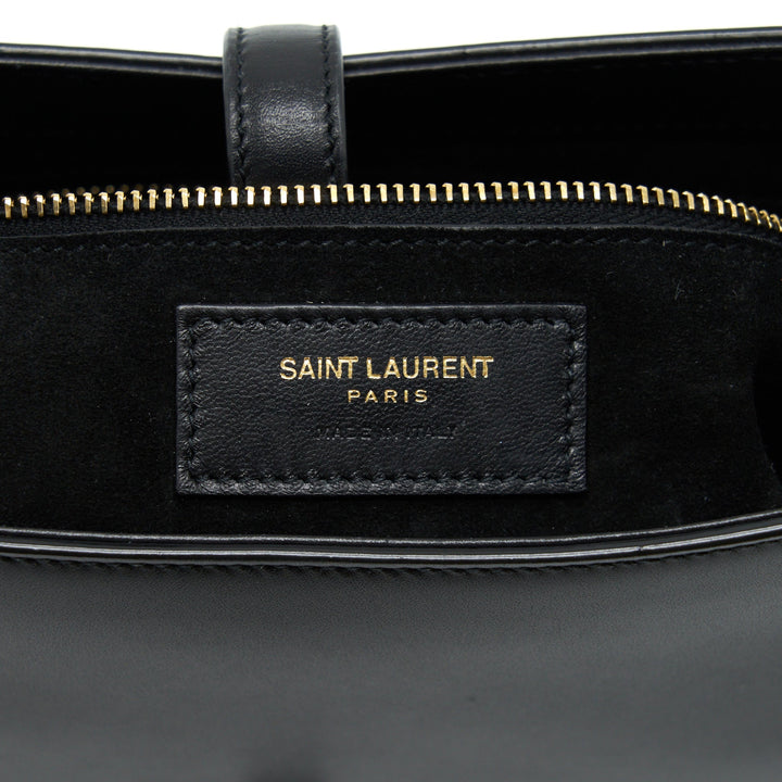 Saint Laurent/YSL Le5 A7 Hobo Bag Smooth Calfskin Black GHW