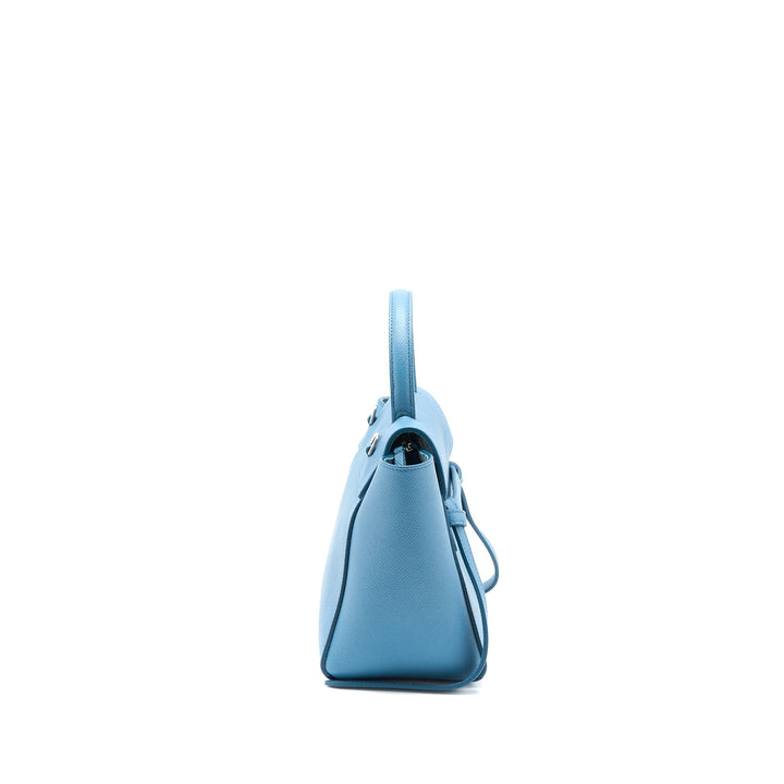 Celine Nano Belt Bag Grained Calfskin Blue