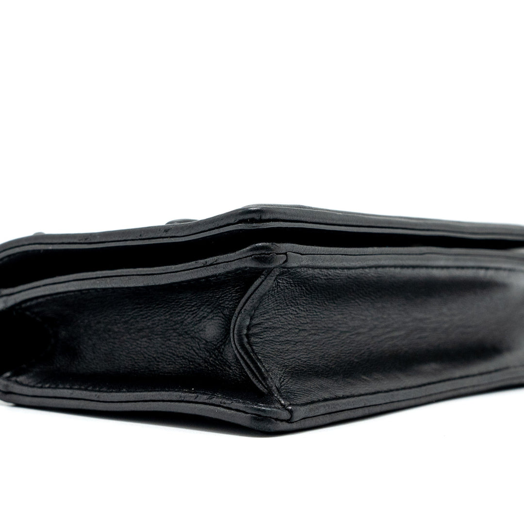 Top quality Dior Mini Top quality Diorama Bag Calfskin Black
