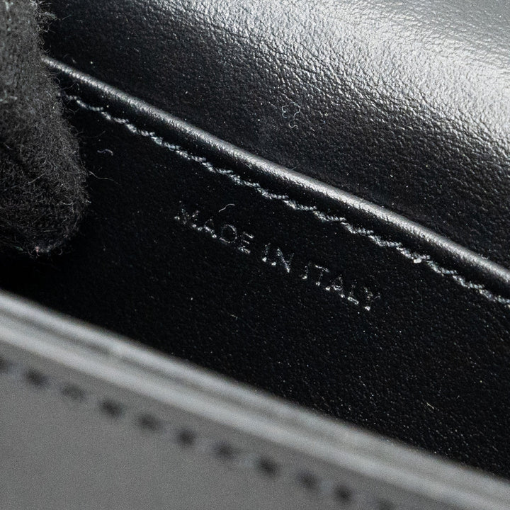 Celine Mini Claude Shiny Calfskin Black