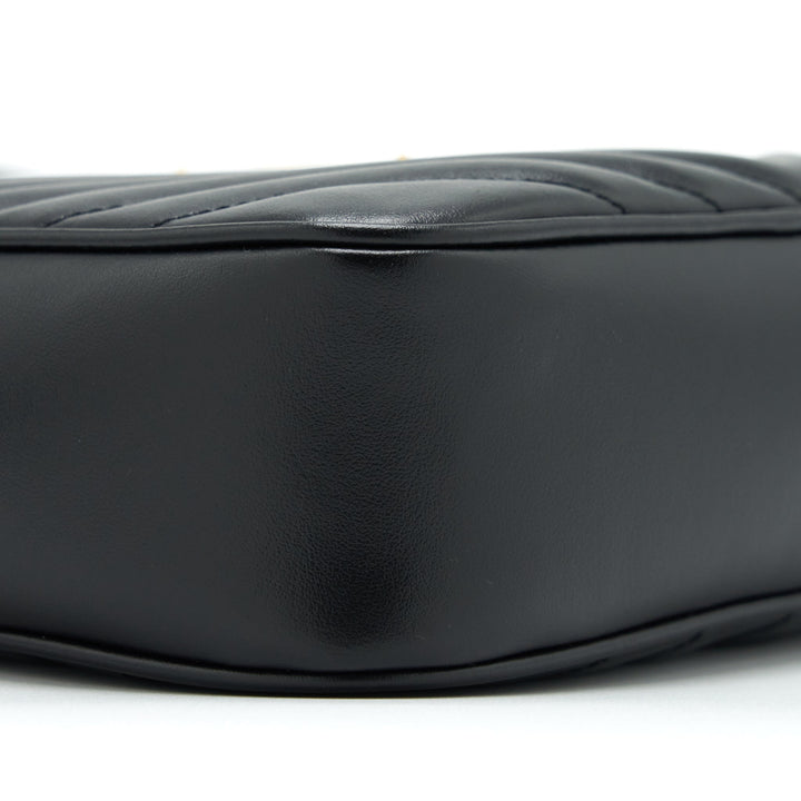 Saint Laurent/YSL Lou Camera Bag Calfskin Black GHW