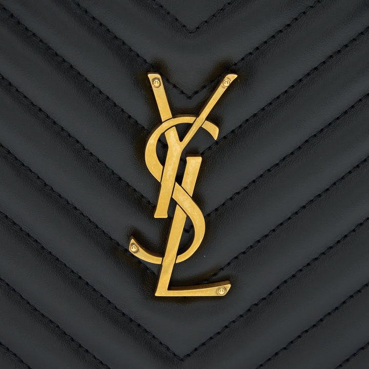 Saint Laurent/YSL Lou Camera Bag Calfskin Black GHW