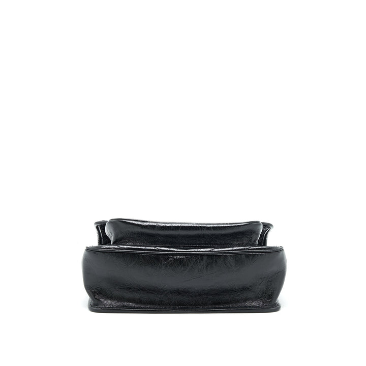 Saint Laurent Medium Niki Bag crinkled Vintage so black