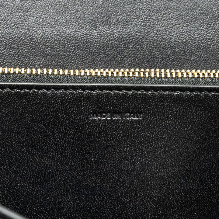 Celine Medium Classic Box Bag Calfskin Black