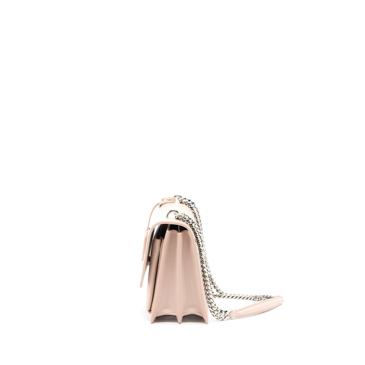 Saint Laurent Medium Sunset Chain Bag Calfskin Light Pink SHW