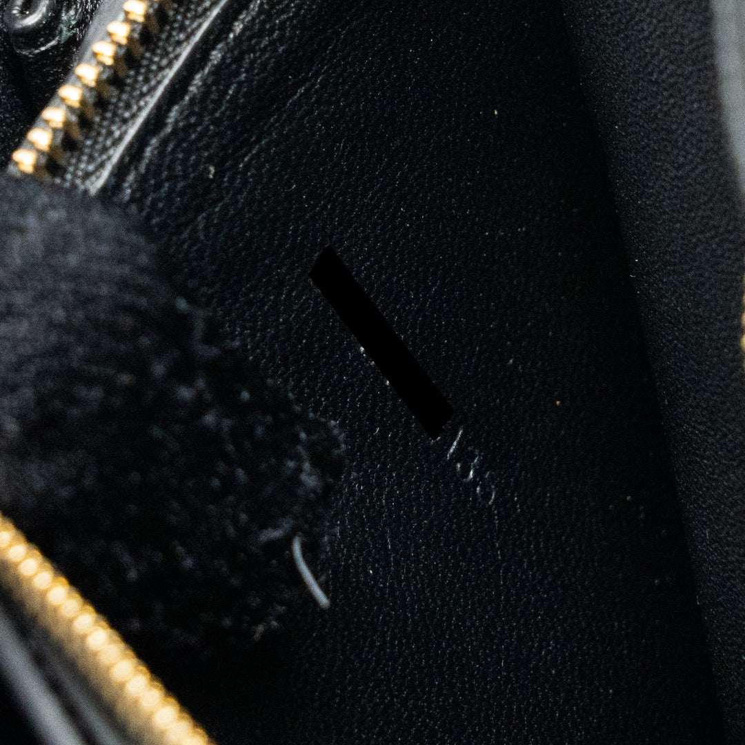 Celine medium classic box bag calfskin black