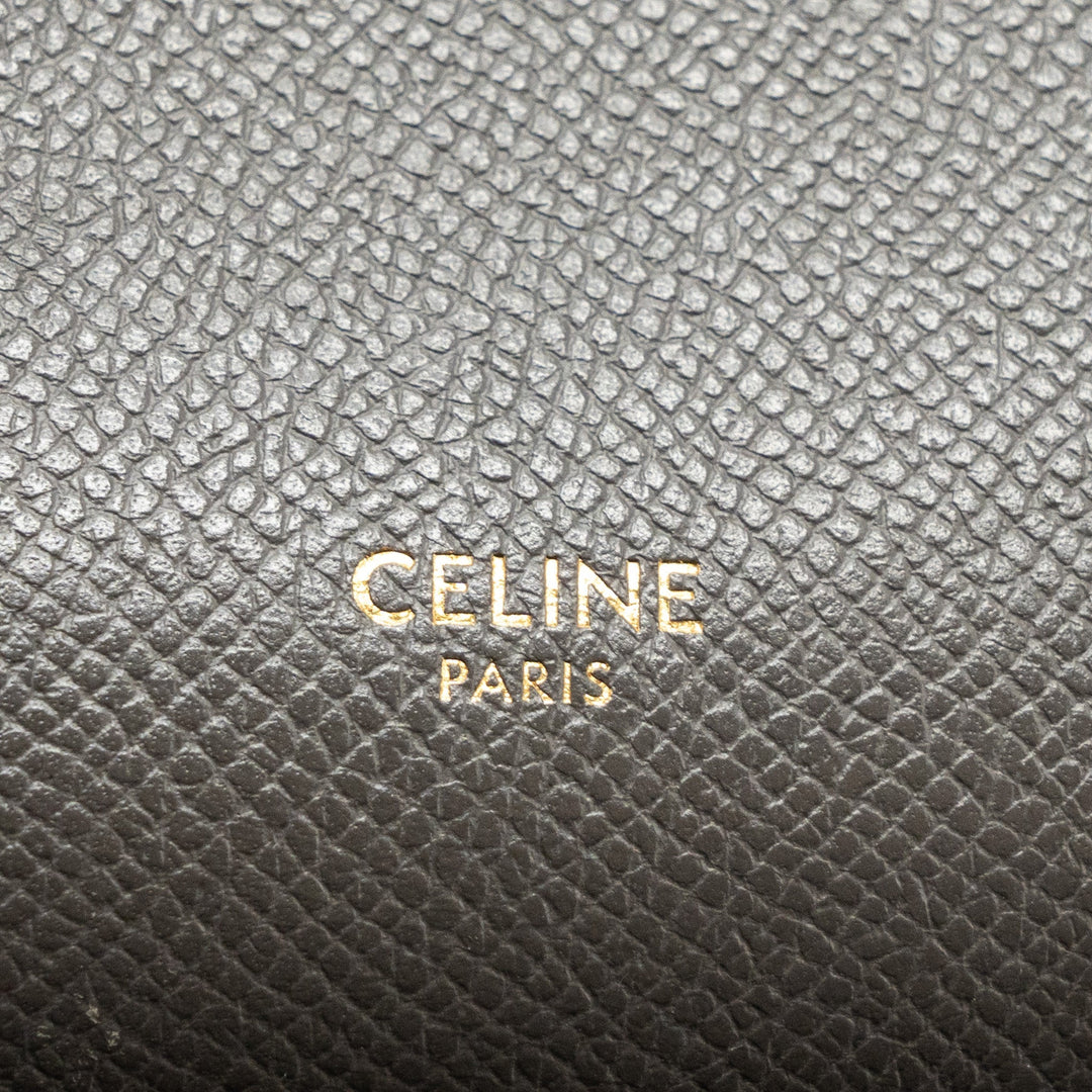 Celine micro belt bag calfskin grey