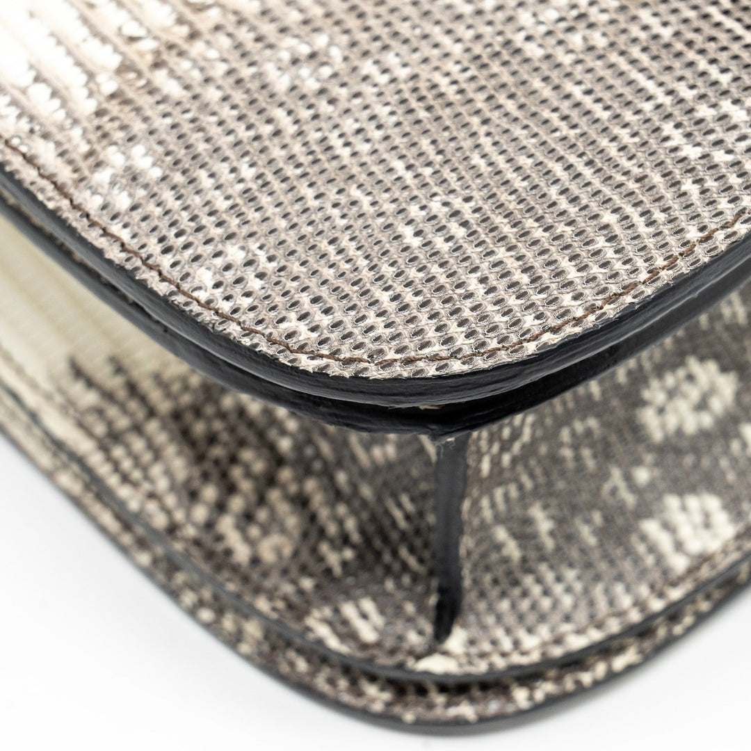 Celine Medium Box Lizard NATURAL