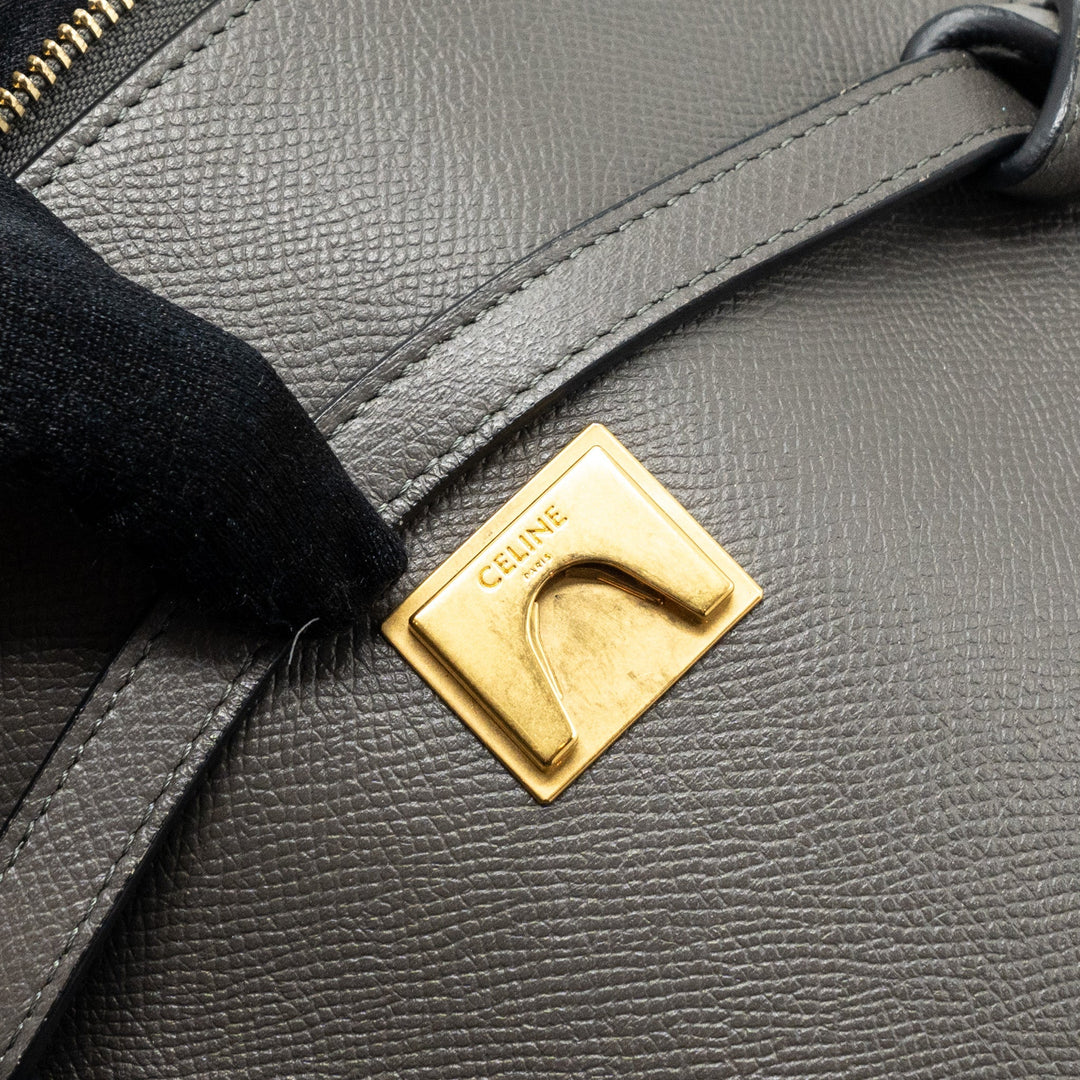 Celine micro belt bag calfskin grey