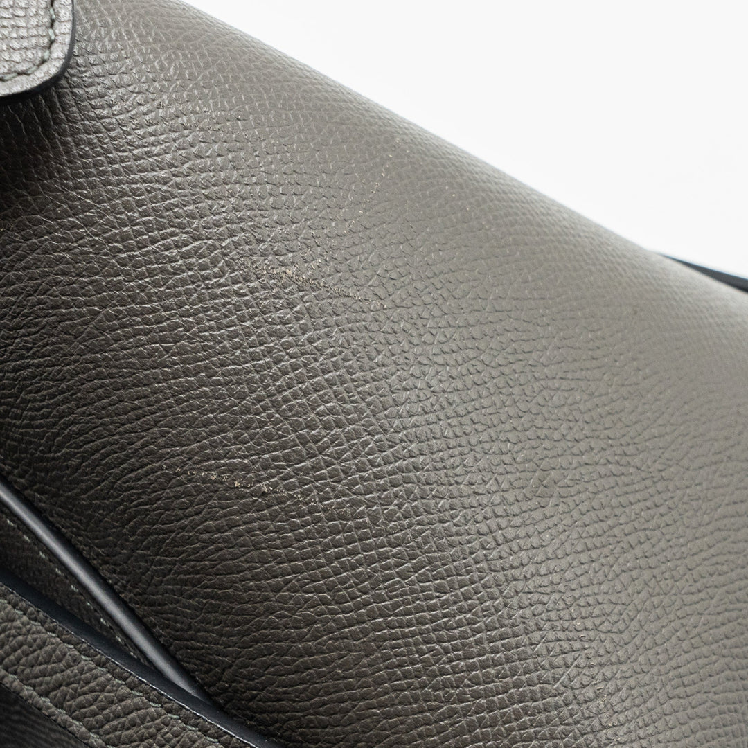 Celine micro belt bag calfskin grey