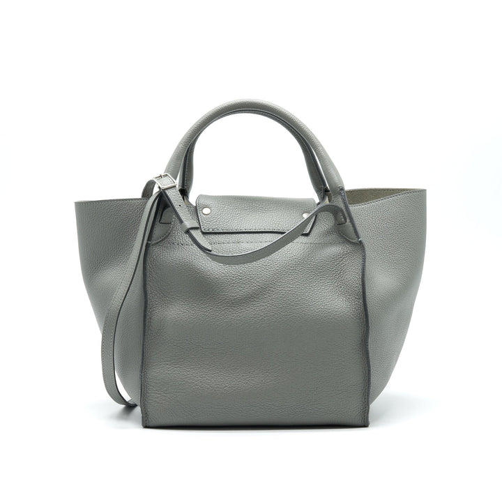Top Quality Celine Small Big Bag with Long Strap Grey