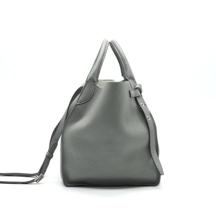 Top Quality Celine Small Big Bag with Long Strap Grey