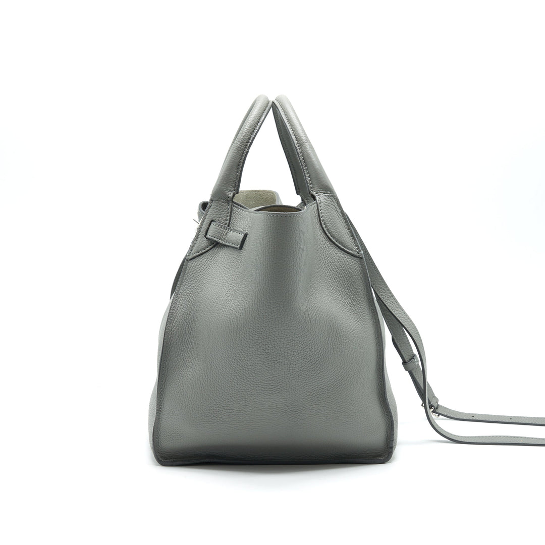 Top Quality Celine Small Big Bag with Long Strap Grey