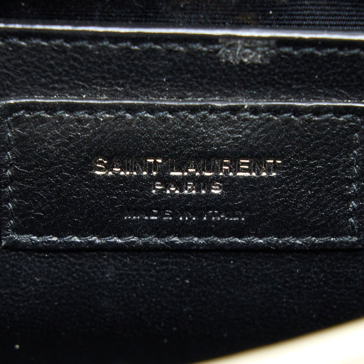 Saint Laurent/ YSL Niki Baby Chain Bag In Crinkled Vintage Leather