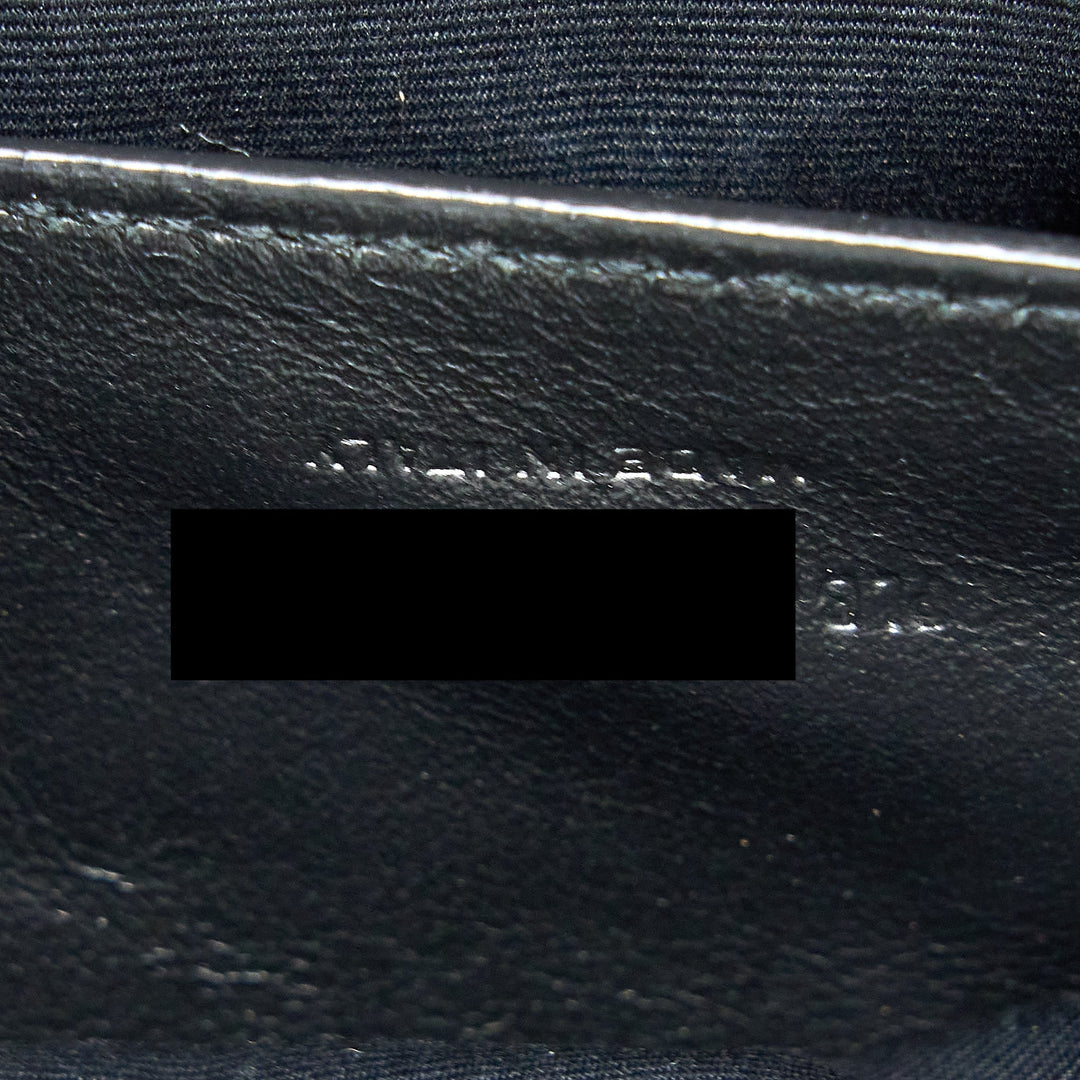 Saint Laurent/ YSL Niki Baby Chain Bag In Crinkled Vintage Leather