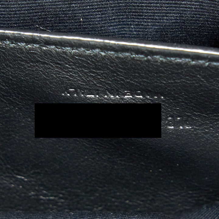 Saint Laurent/ YSL Niki Baby Chain Bag In Crinkled Vintage Leather
