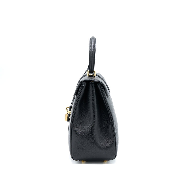 Top Quality Celine 16 Bag Grained Calfskin Black