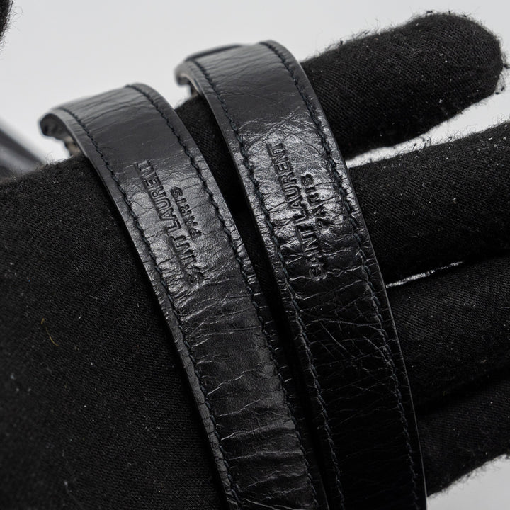 Saint Laurent Niki Baby Calfskin Black Ruthenium hardware