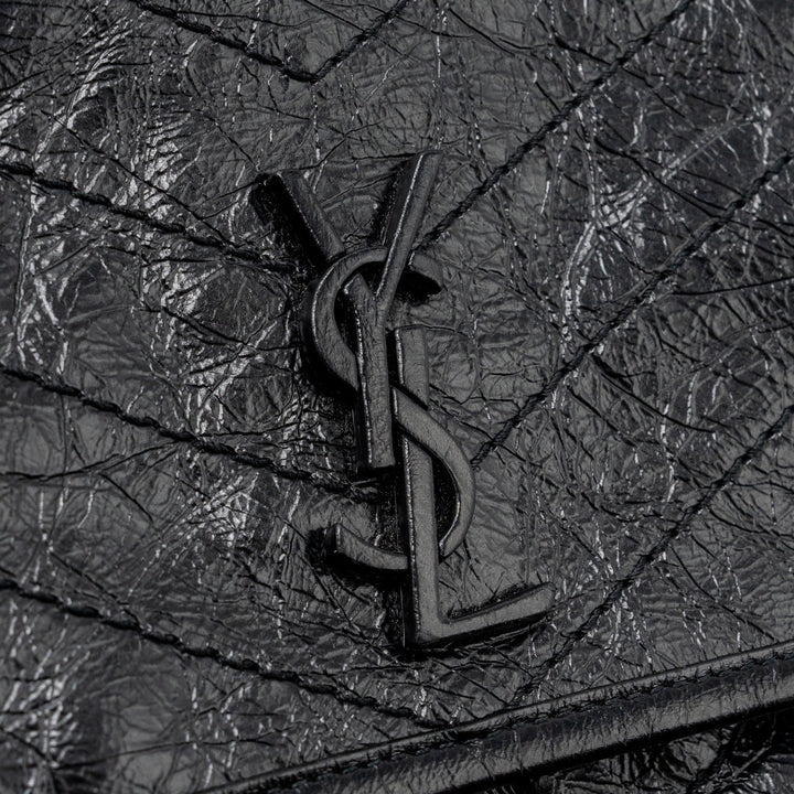 Saint Laurent Niki Baby Calfskin Black Ruthenium hardware