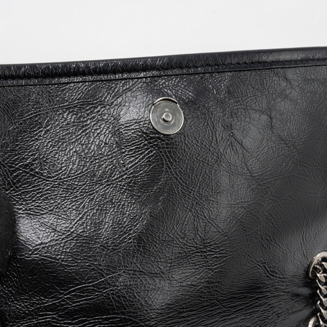 Saint Laurent Niki Baby Calfskin Black Ruthenium hardware
