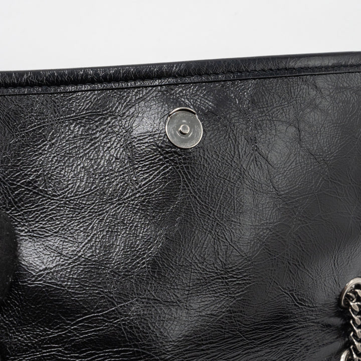 Saint Laurent Niki Baby Calfskin Black Ruthenium hardware