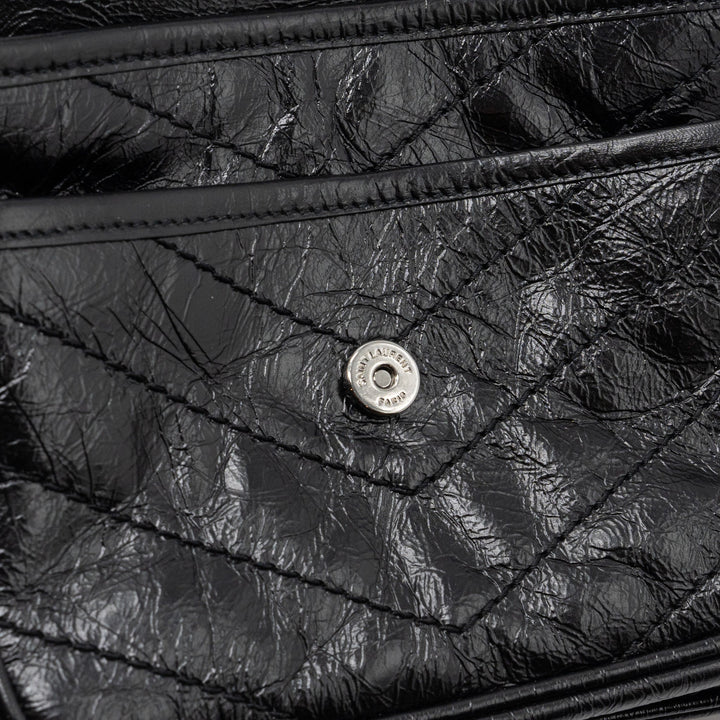 Saint Laurent Niki Baby Calfskin Black Ruthenium hardware