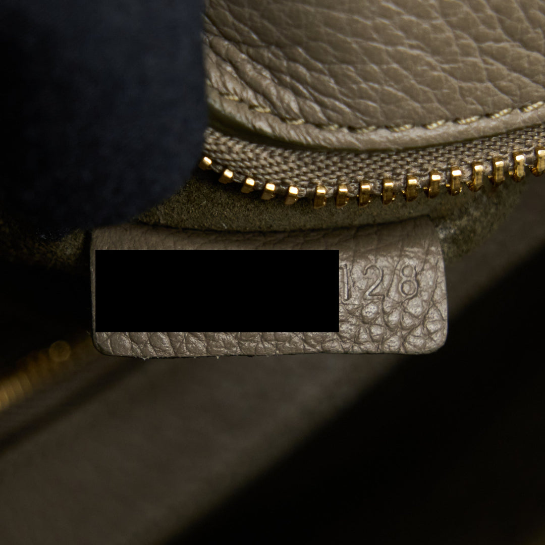 Top Quality Celine Small Cabas Phantom Soft Grained Calfskin Grey