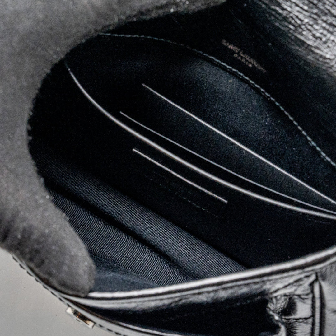 Saint Laurent Niki Baby Calfskin Black Ruthenium hardware