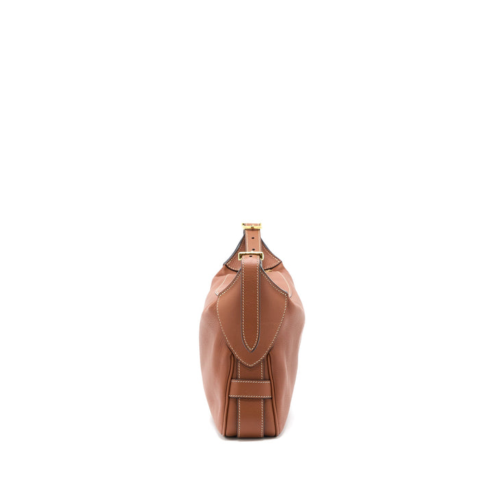Celine Medium Romy Bag in Supple Calfskin Tan