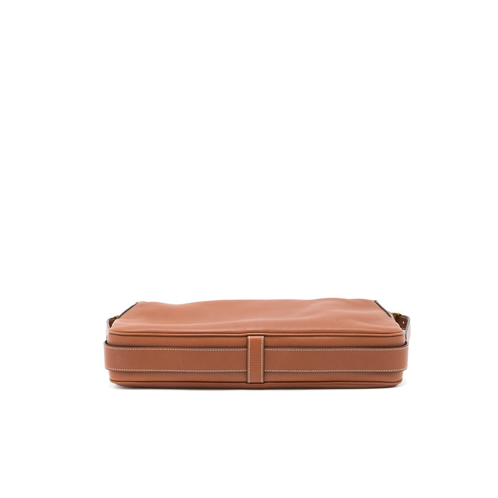 Celine Medium Romy Bag in Supple Calfskin Tan