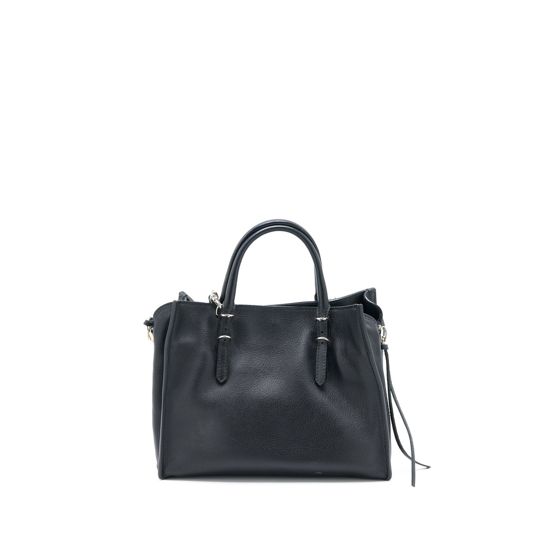 Top Quality Balenciaga Papier Mini Tote Bag Black SHW