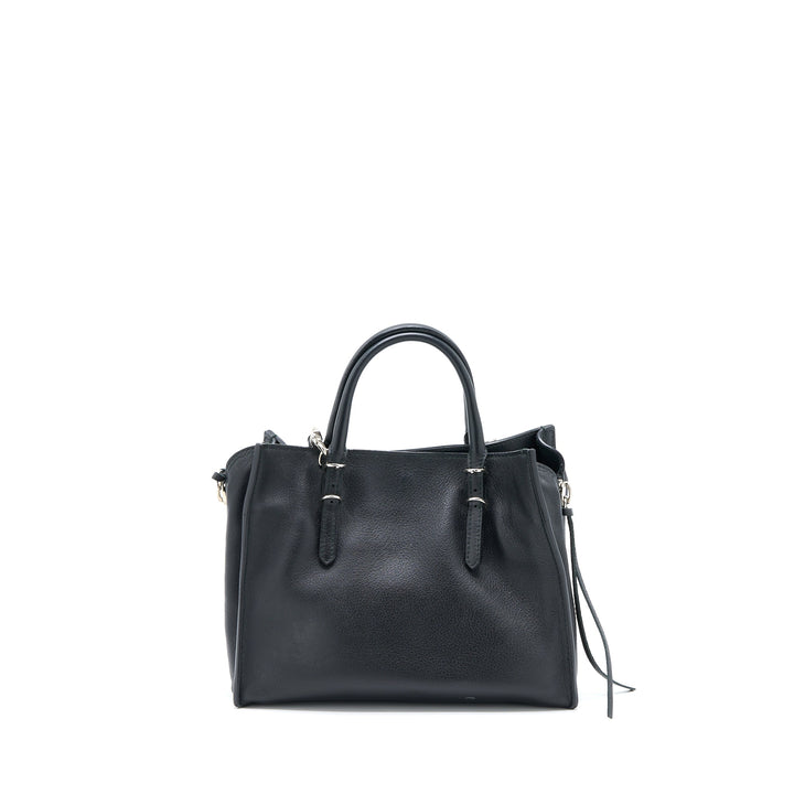 Top Quality Balenciaga Papier Mini Tote Bag Black SHW