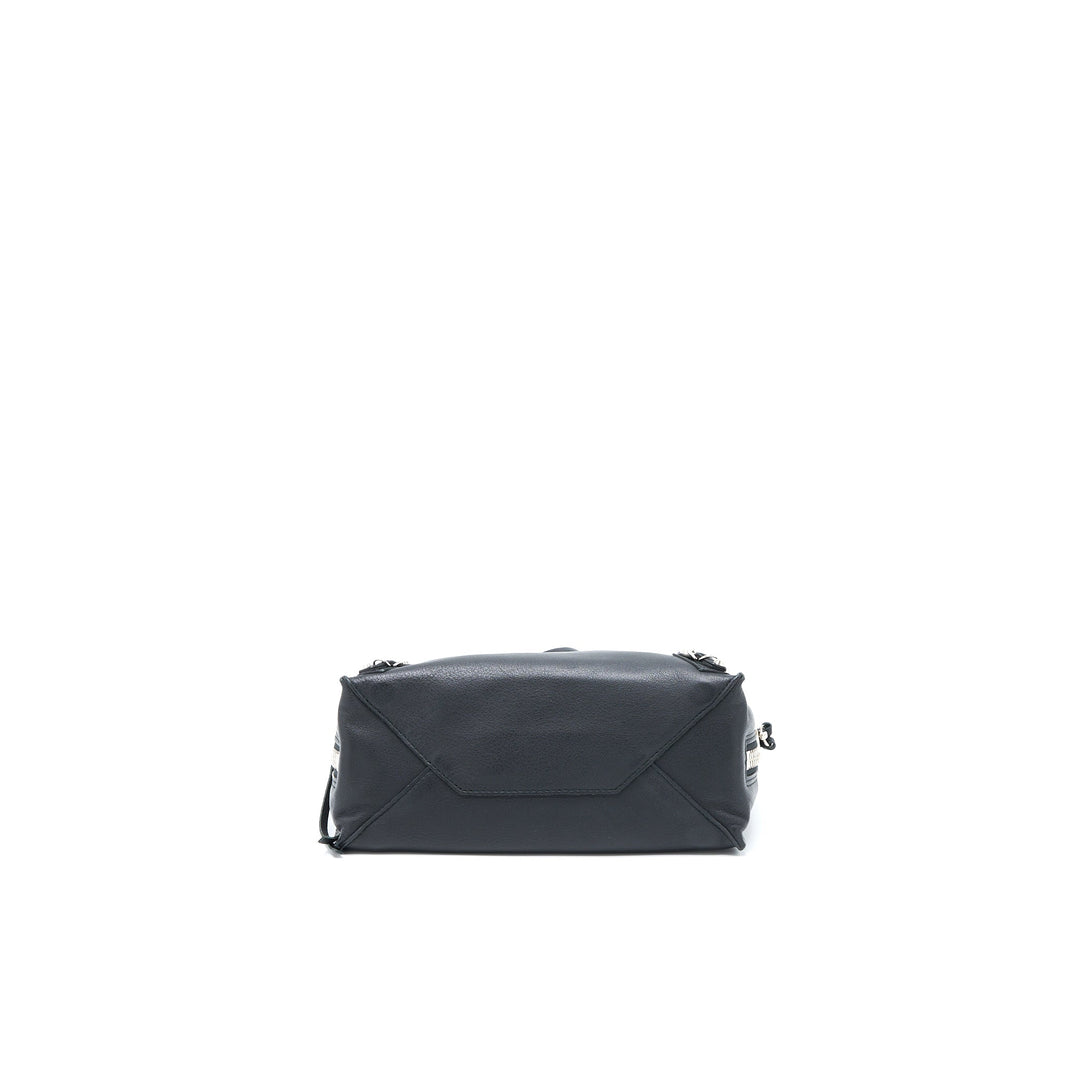 Top Quality Balenciaga Papier Mini Tote Bag Black SHW