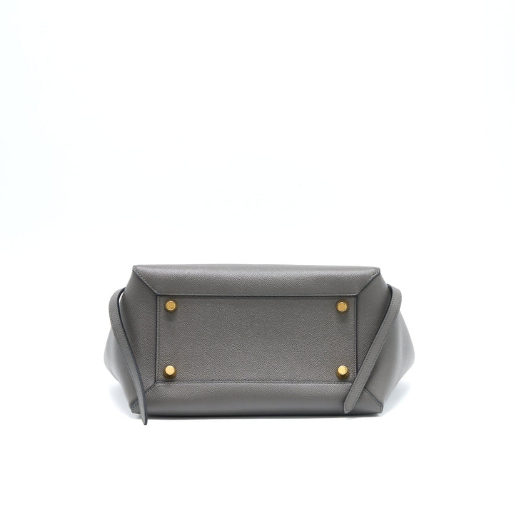 Celine Mini Belt Bag Grained Calfskin Grey